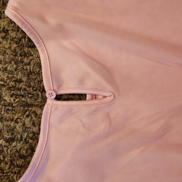 Girl's Pink Sequin Tulle Dress Size XL - Picture 6 of 8